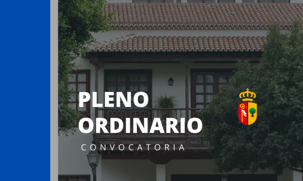  Convocatoria Ordinaria del Pleno el día 25 de junio de 2026