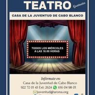 Taller de Teatro Gratuito en la Casa de la Juventud de Cabo Blanco