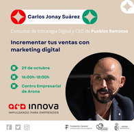 Píldora formativa: Incrementar tus ventas con marketing digital