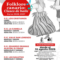 Baile de Folclore Canario 2026-2027